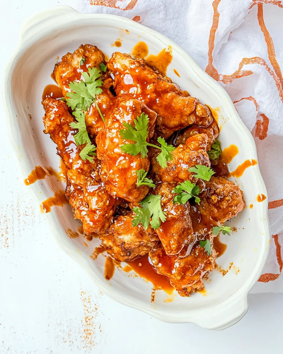 Delicious Air Fryer Hot Honey Chicken dish photo