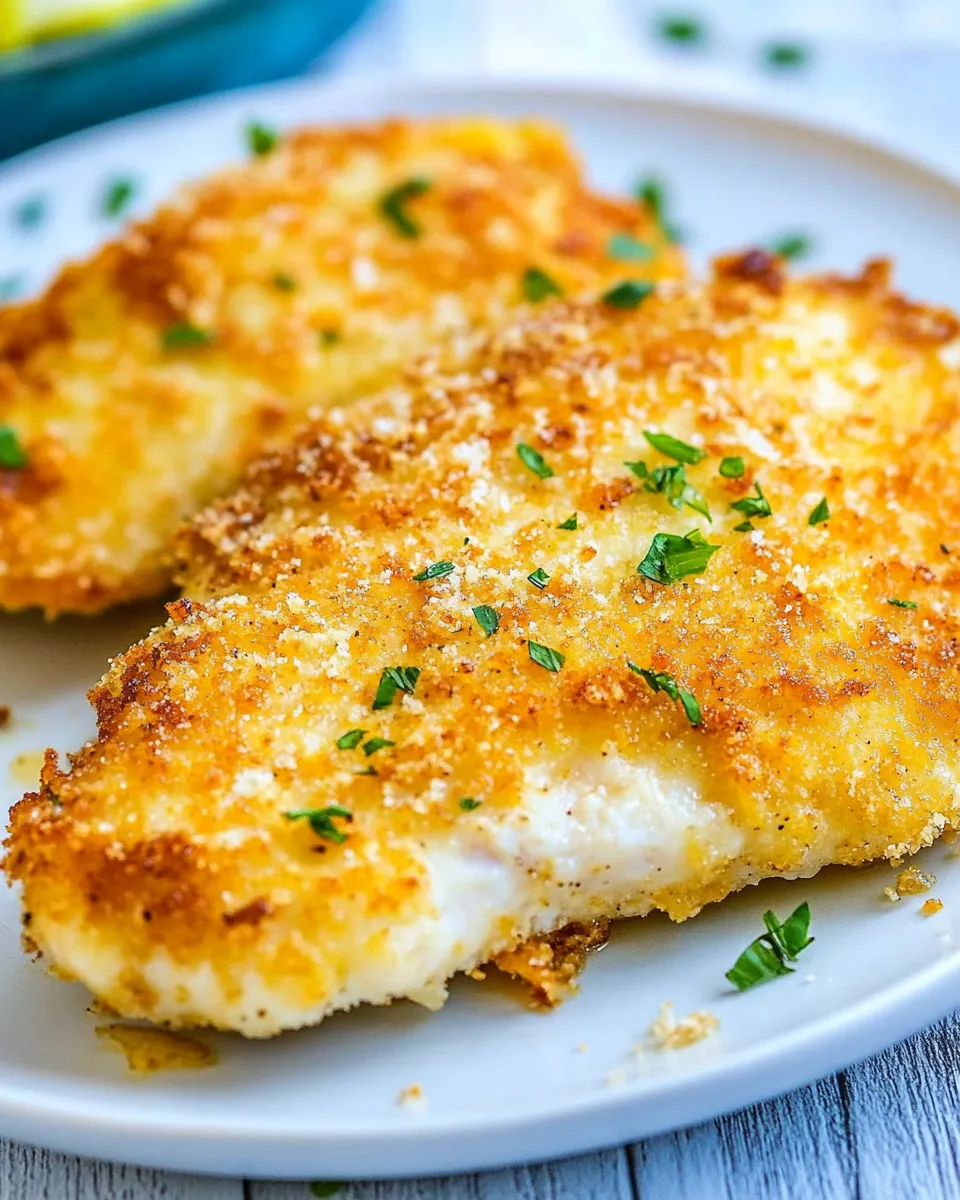 Easy Air Fryer Parmesan Chicken recipe image