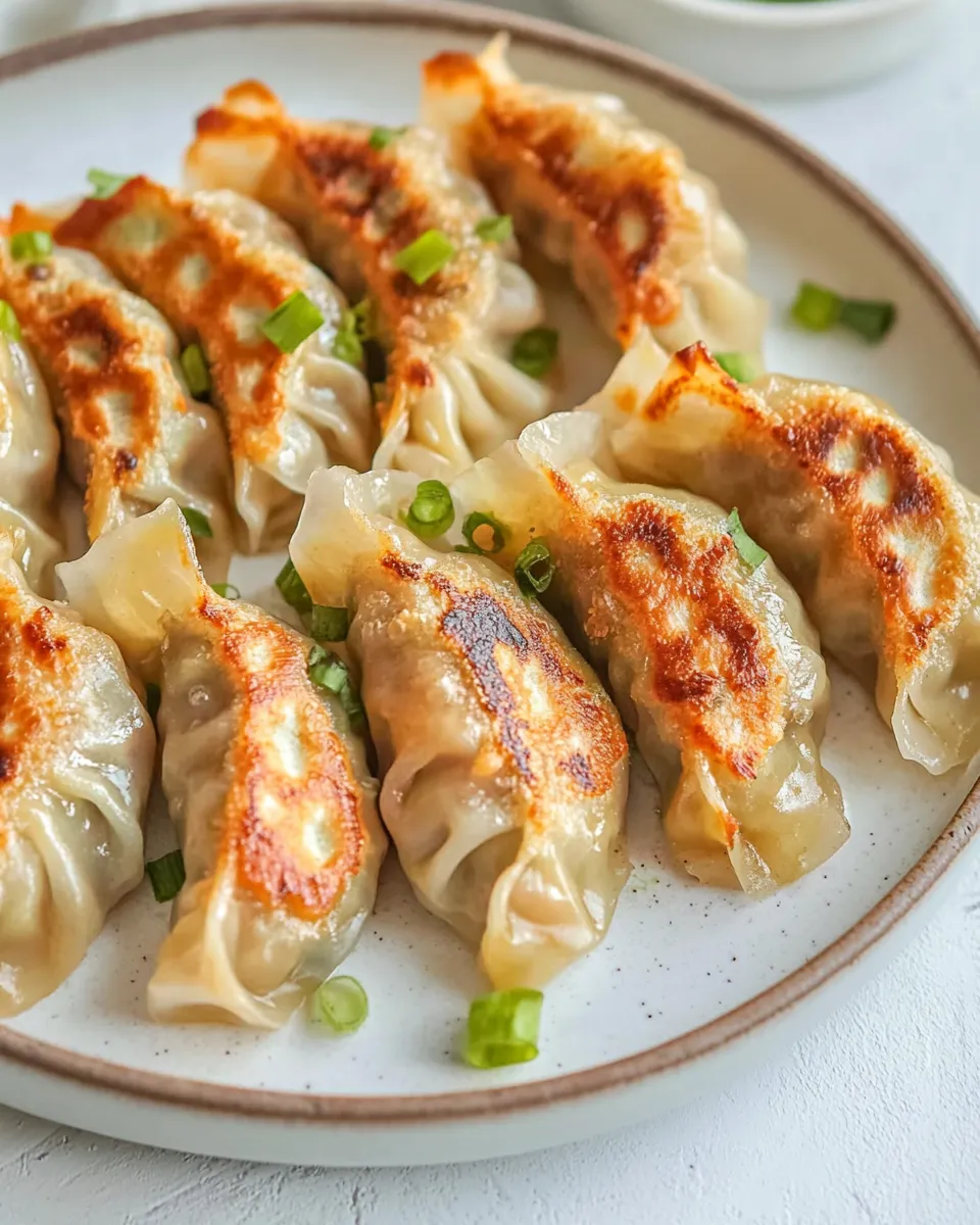 Classic Air Fryer Potstickers dish photo