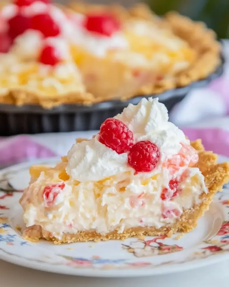 Homemade Ambrosia Pie photo