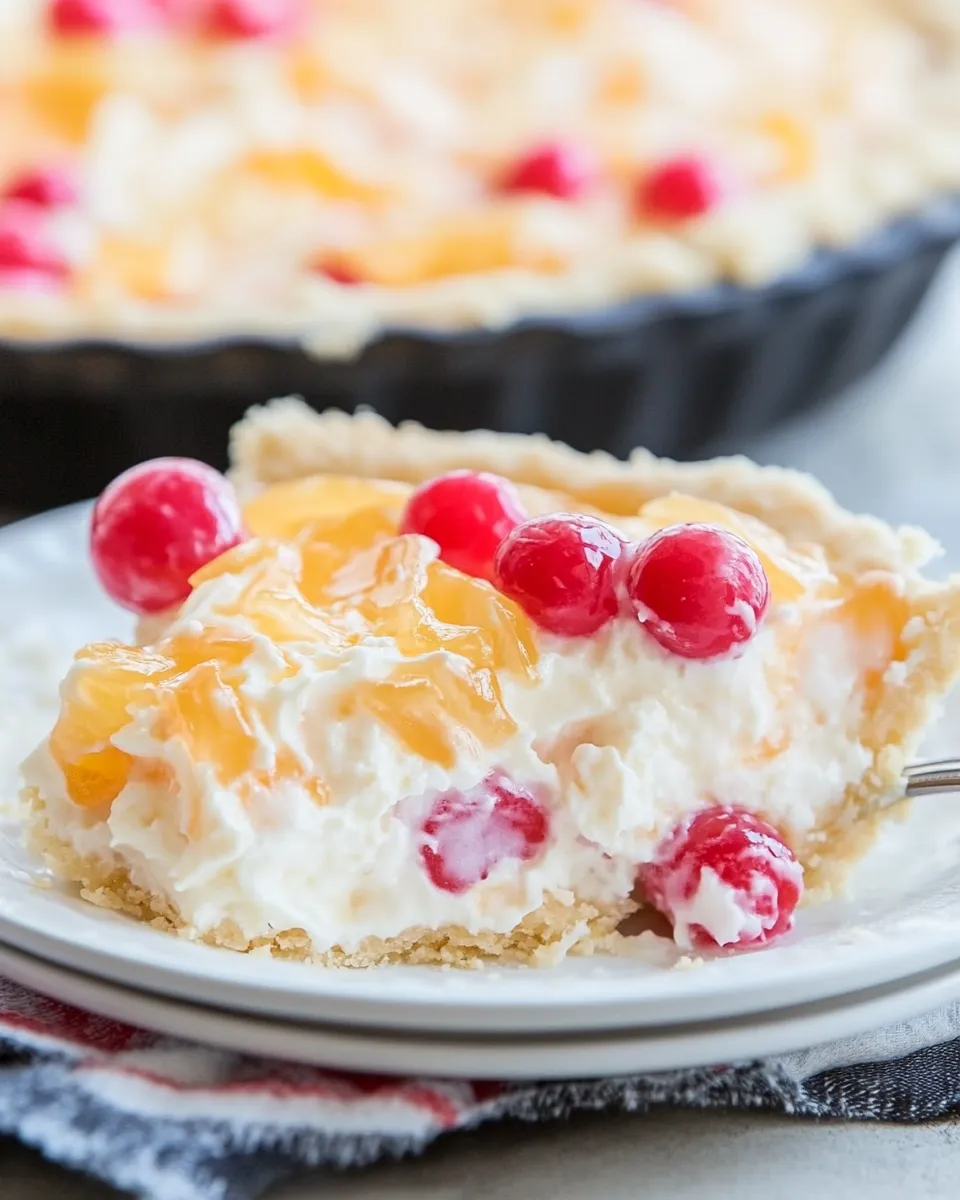 Classic Ambrosia Pie image