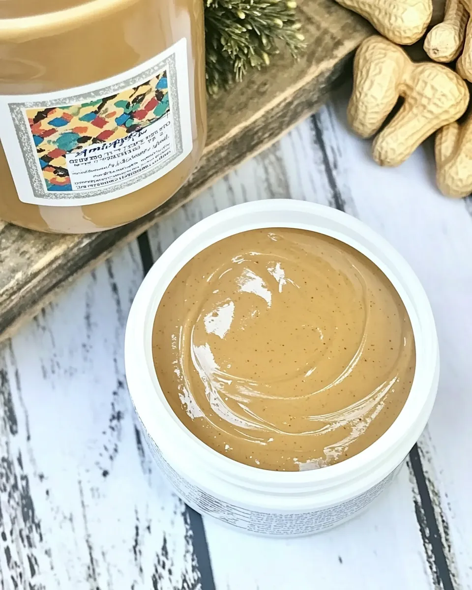 Easy Amish Peanut Butter Spread food shot