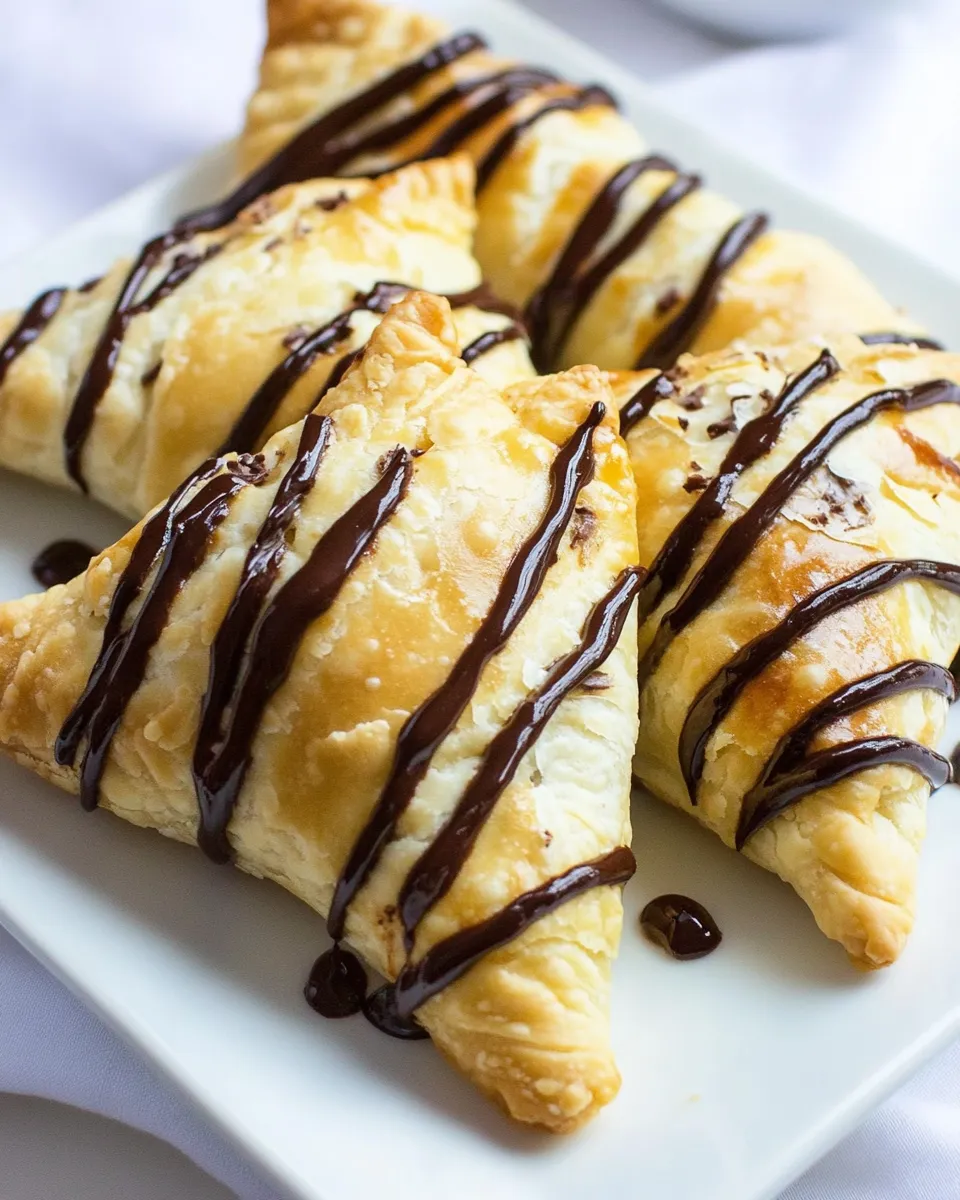 Delicious Arbys Chocolate Turnovers Recipe food shot