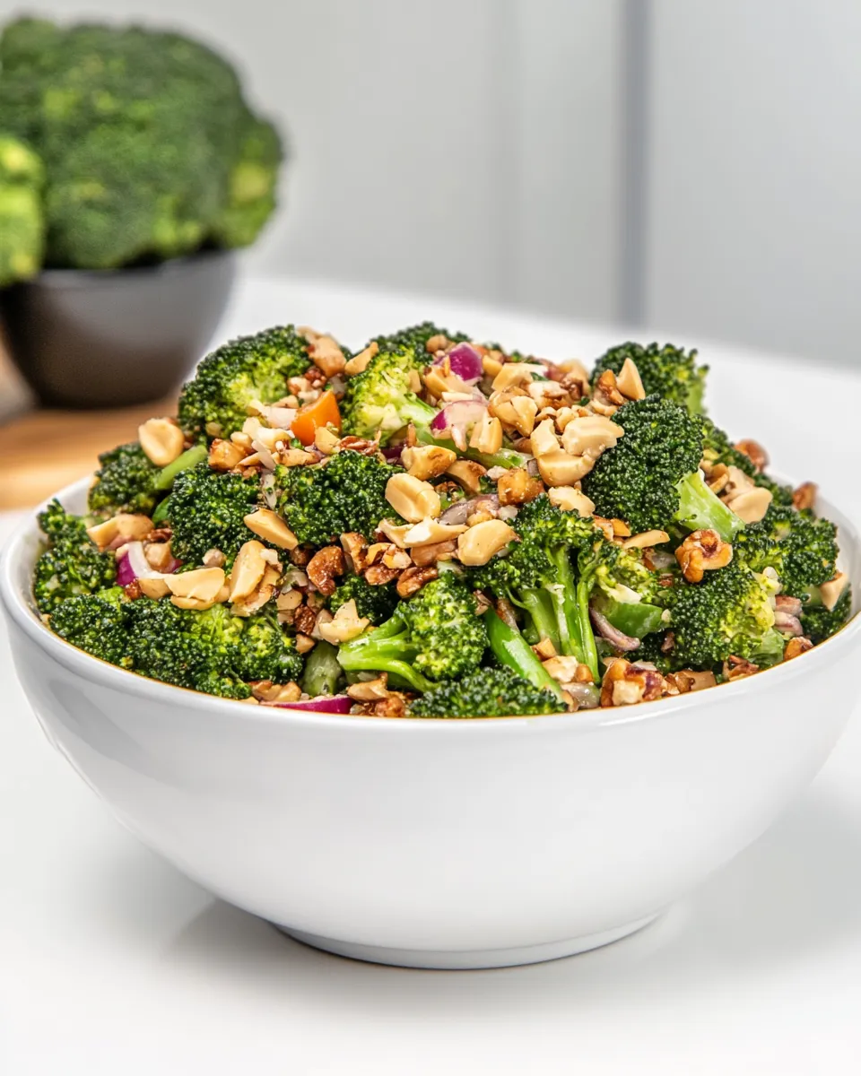 Homemade Asian Broccoli Salad recipe photo