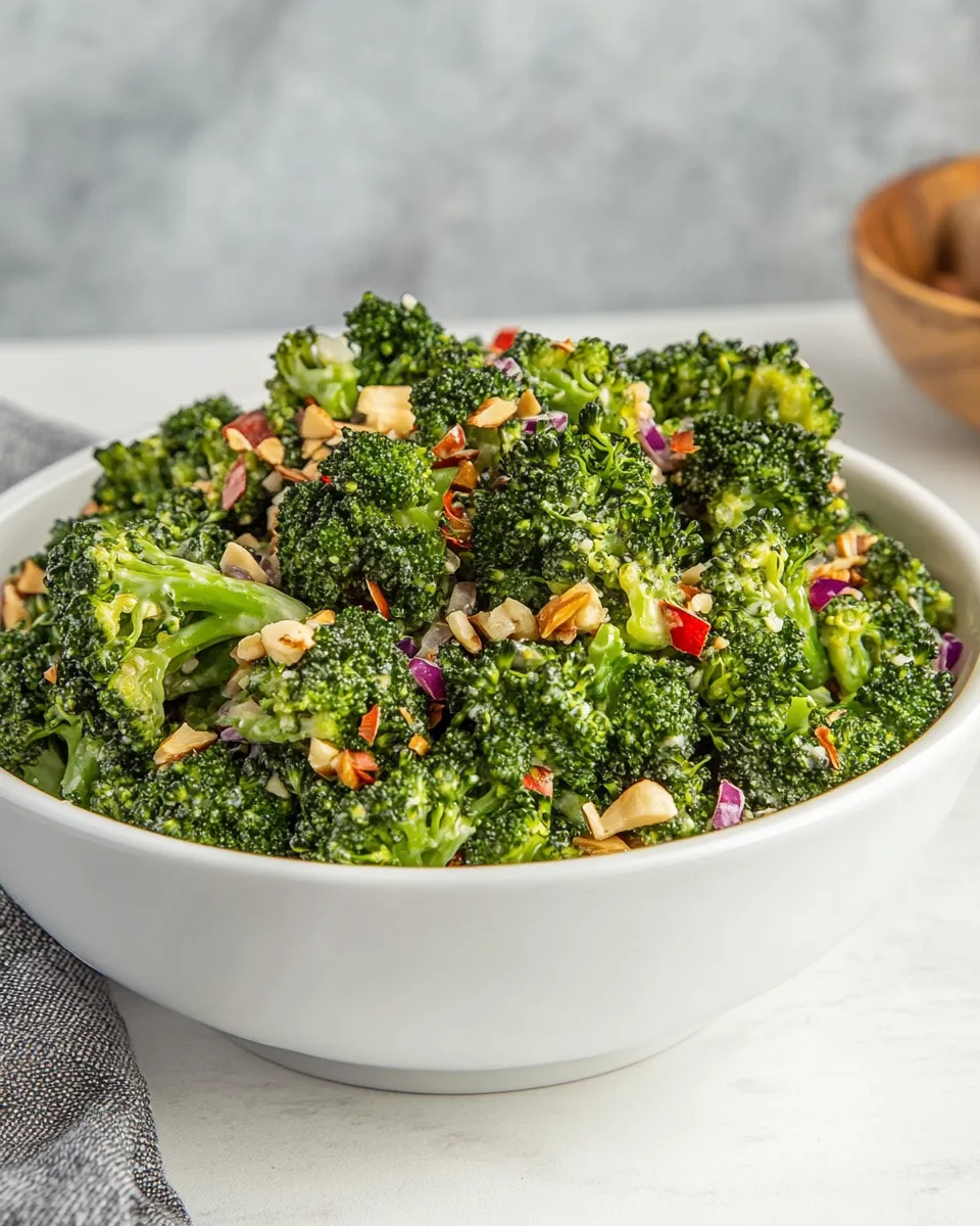 Classic Asian Broccoli Salad dish photo