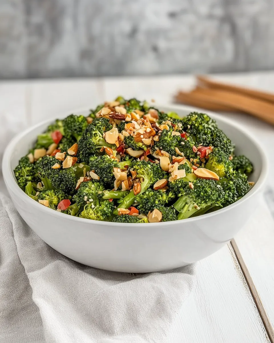 Delicious Asian Broccoli Salad image