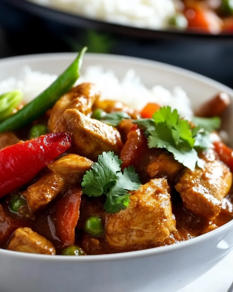 Classic Authentic Easy Chicken Jalfrezi image
