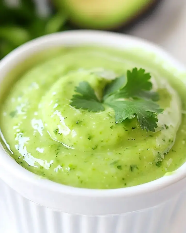 Homemade Avocado Buttermilk Ranch Dressing recipe photo