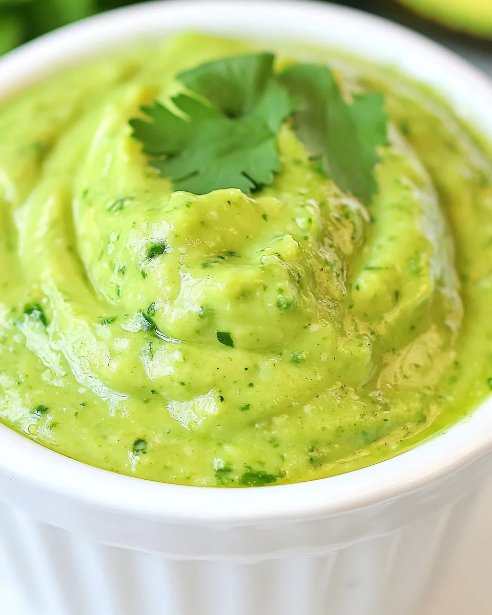 Classic Avocado Buttermilk Ranch Dressing dish photo