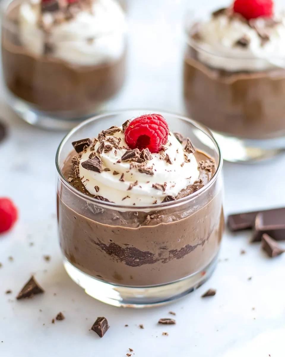 Classic Avocado Chocolate Mousse image