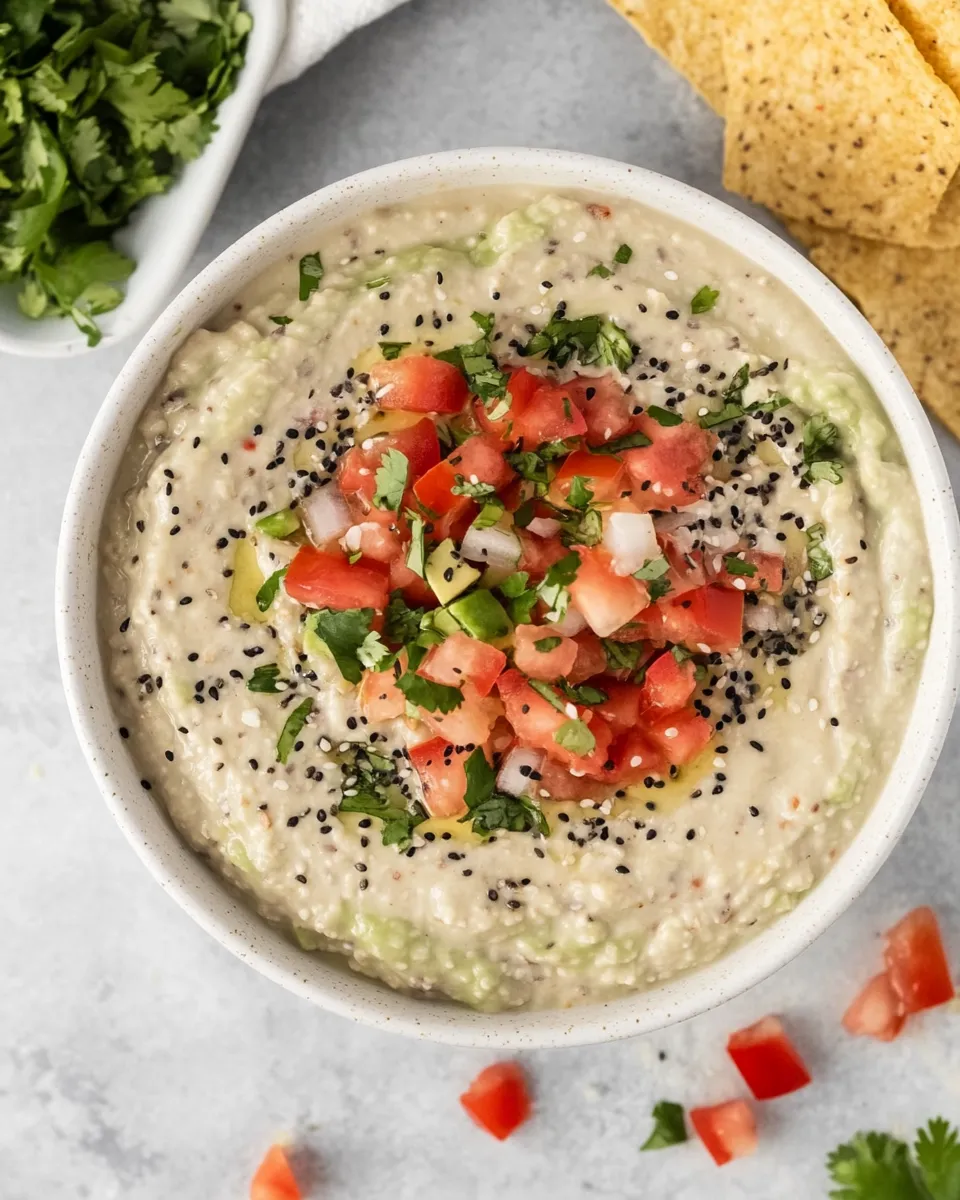 Classic Avocado Dip food shot