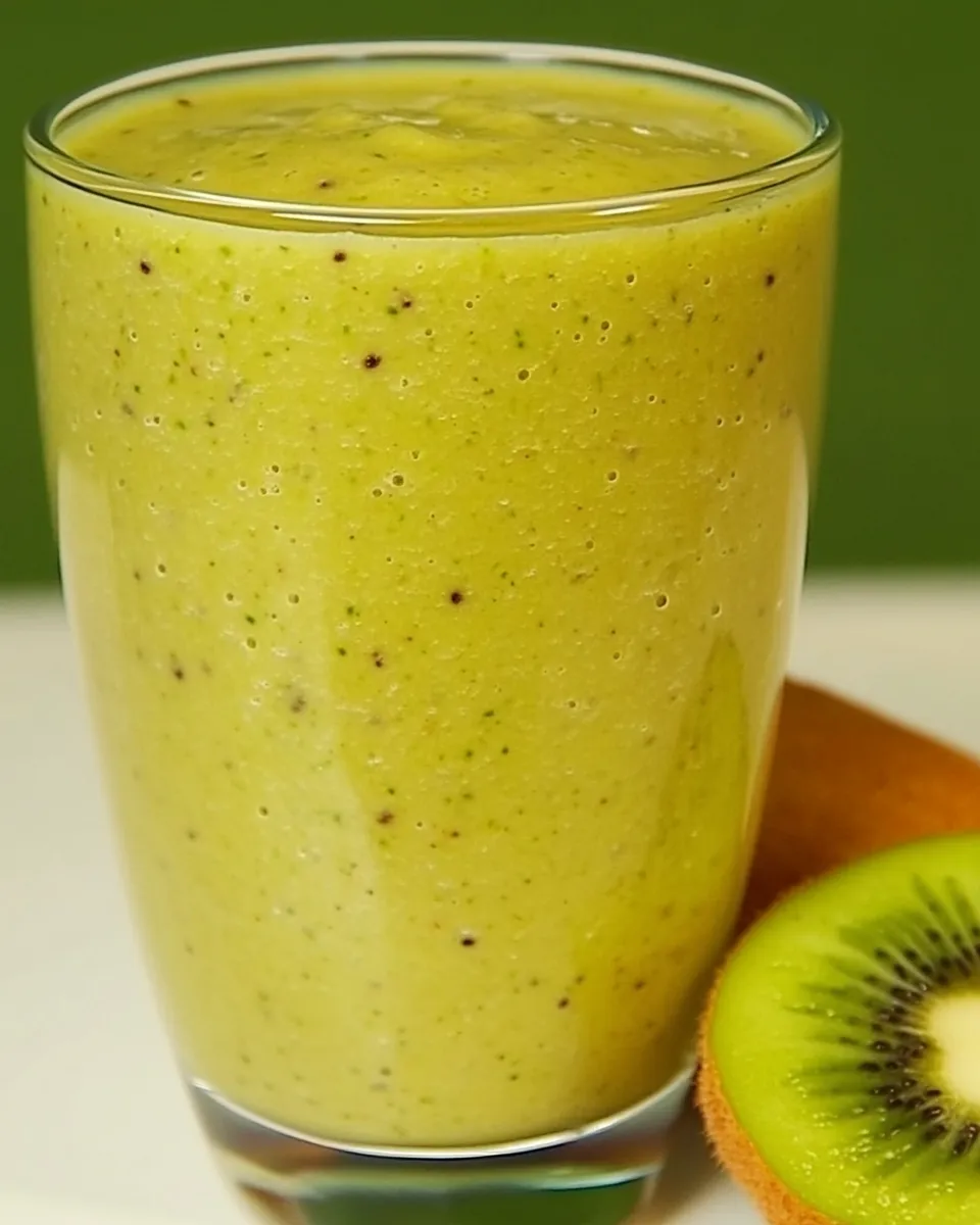 Homemade Awapuhi Green Smoothie recipe photo