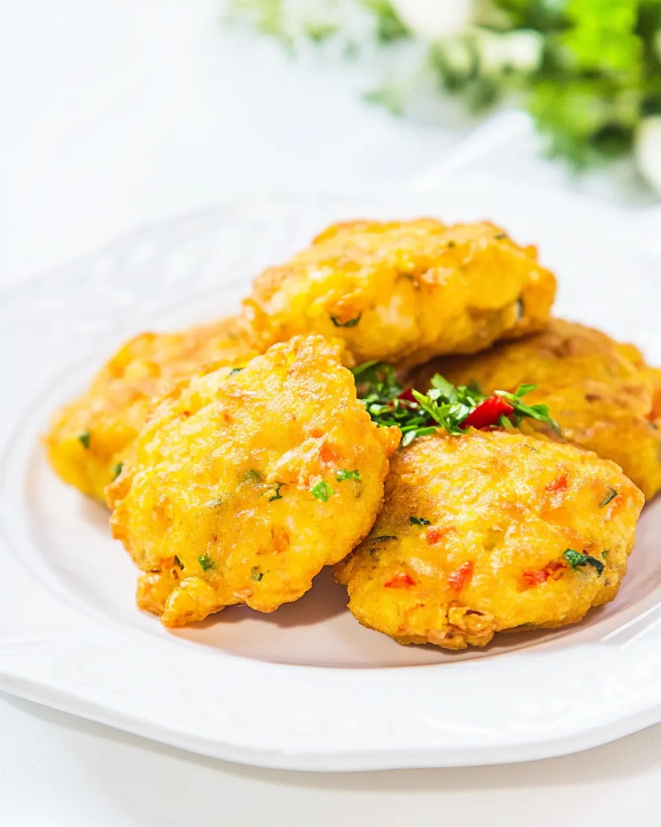 Easy Bacalaitos (Codfish Fritters) dish photo