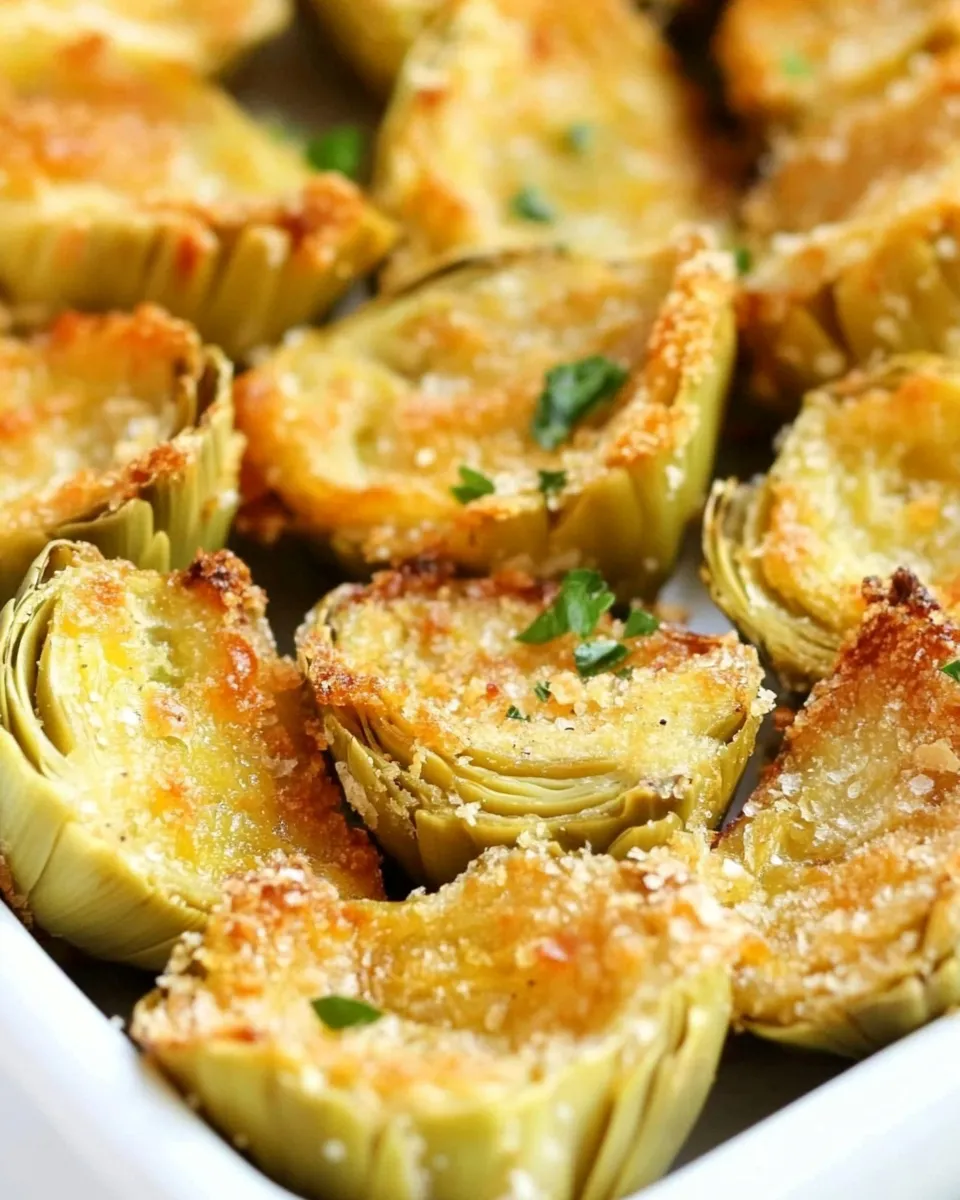Homemade Baked Artichoke Hearts Recipe photo
