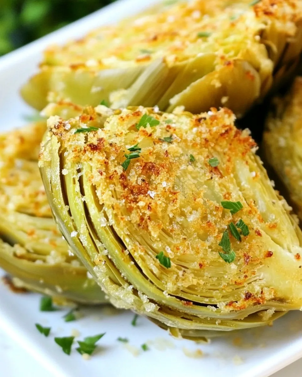 Easy Baked Artichoke Hearts Recipe dish photo