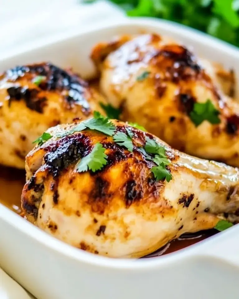 Homemade Baked Cilantro Lime Chicken recipe photo