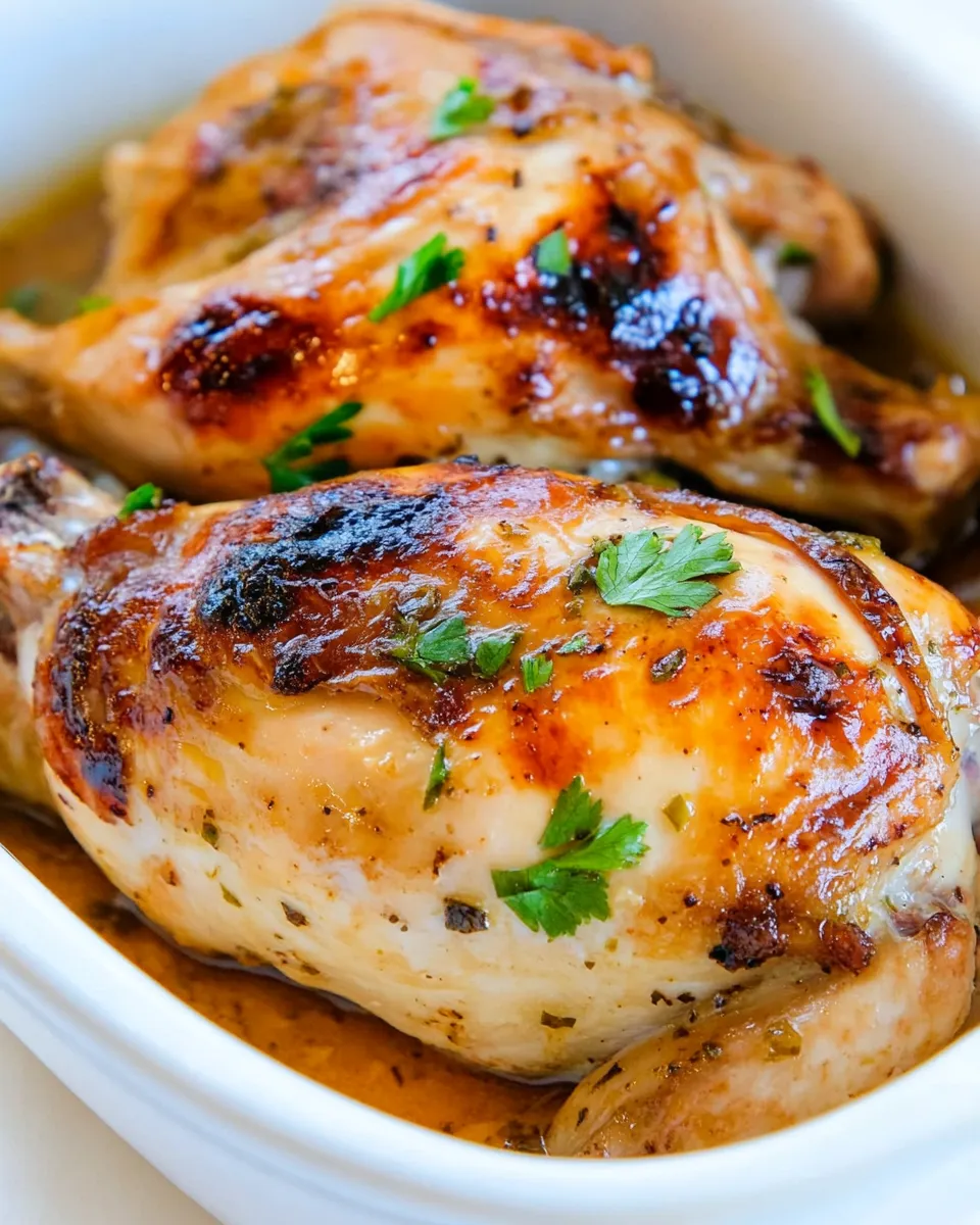 Classic Baked Cilantro Lime Chicken dish photo