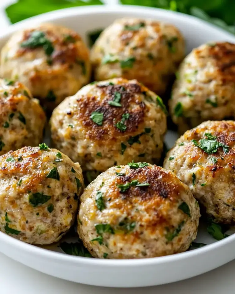 Homemade Baked Ground Turkey Meatballs recipe photo