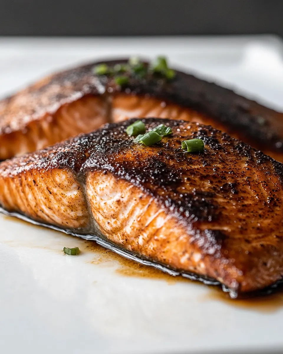 Easy Baked Honey Cajun Salmon recipe photo