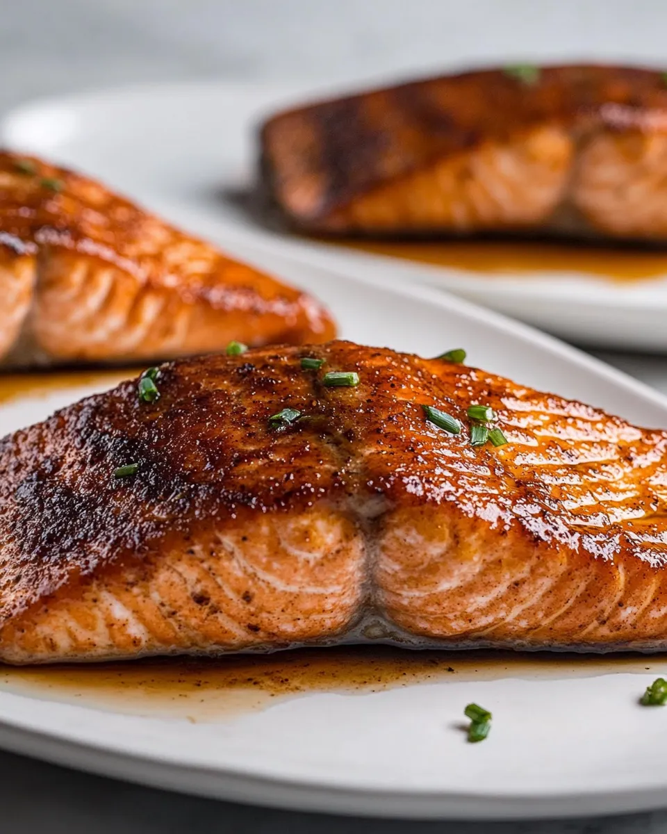 Delicious Baked Honey Cajun Salmon dish photo