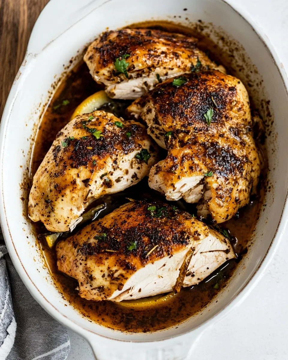 Easy Baked Lemon Pepper Chicken recipe photo