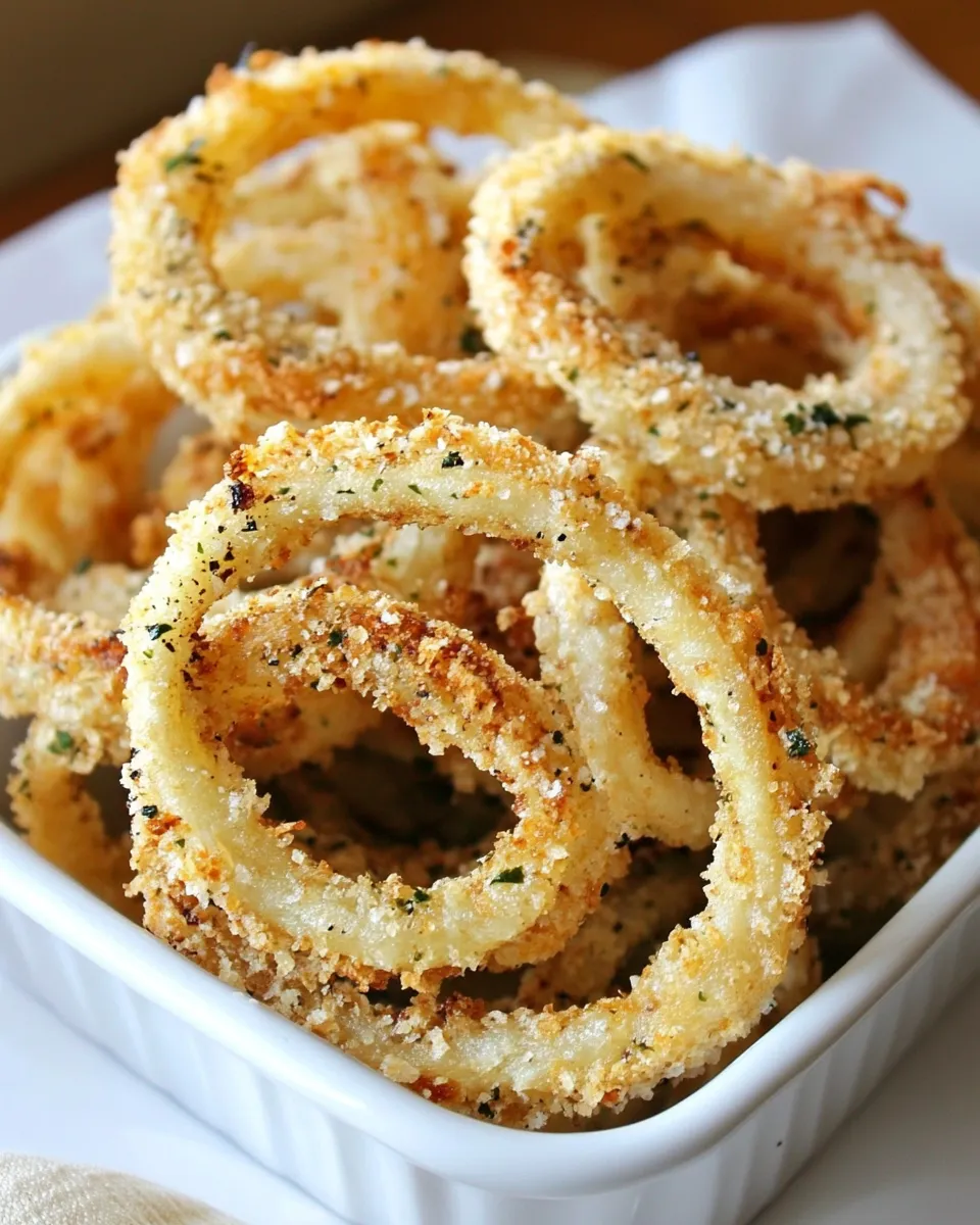 Delicious Baked Onion Rings picture