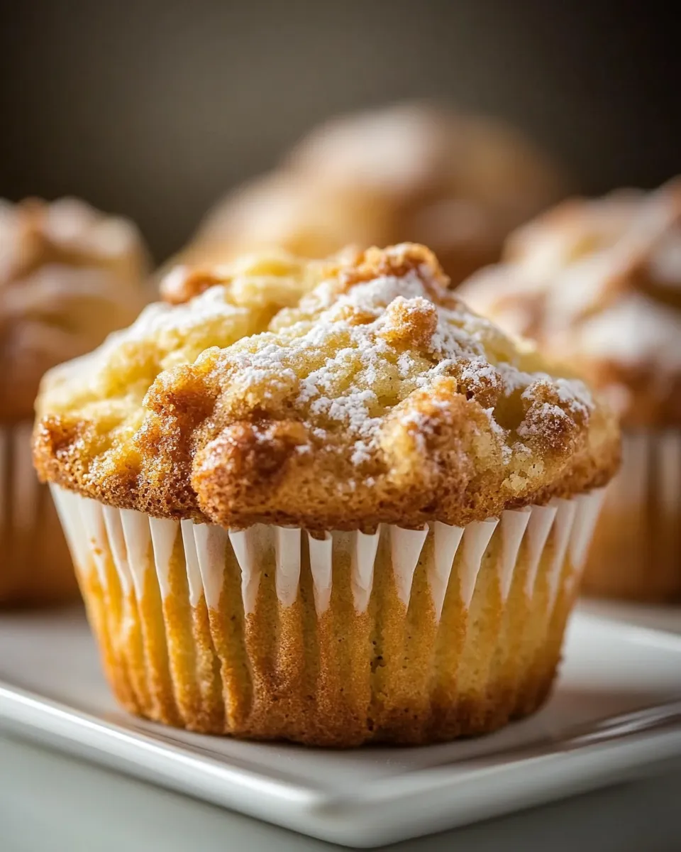 Homemade Bakery-Style Coffee Cake Muffins photo