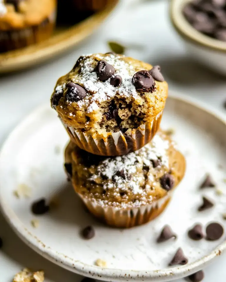 Homemade Bakery Style Chocolate Chip Muffins. recipe photo