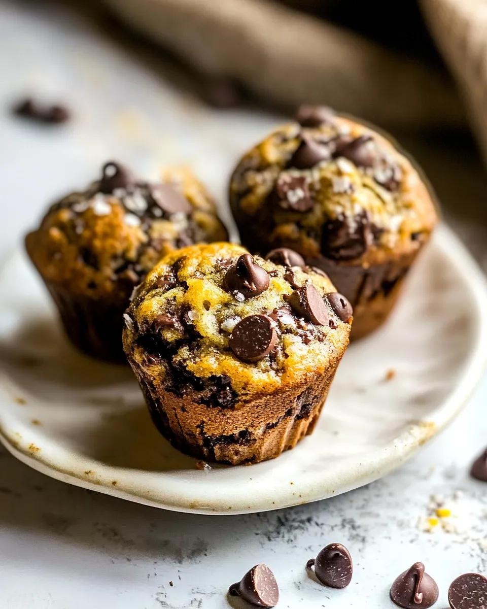 Easy Bakery Style Chocolate Chip Muffins. dish photo