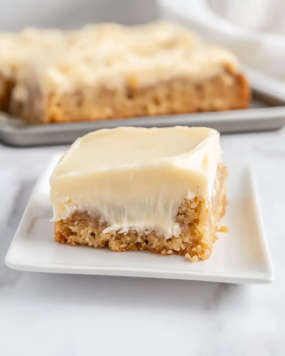Classic Banana Bars with Cream Cheese Frosting image