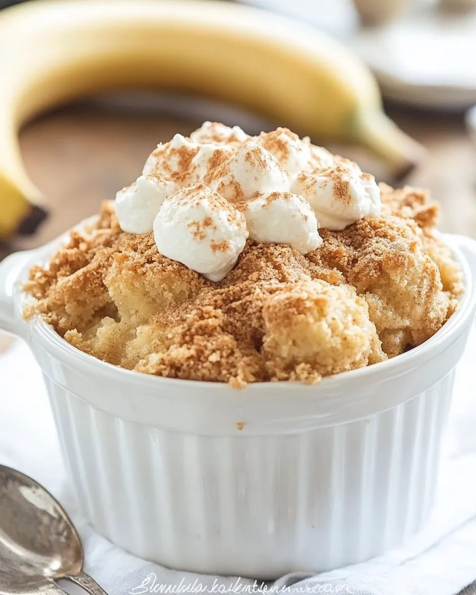 Classic Banana Bread Cobbler image