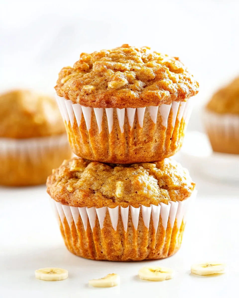 Easy Banana Breakfast Muffins dish photo