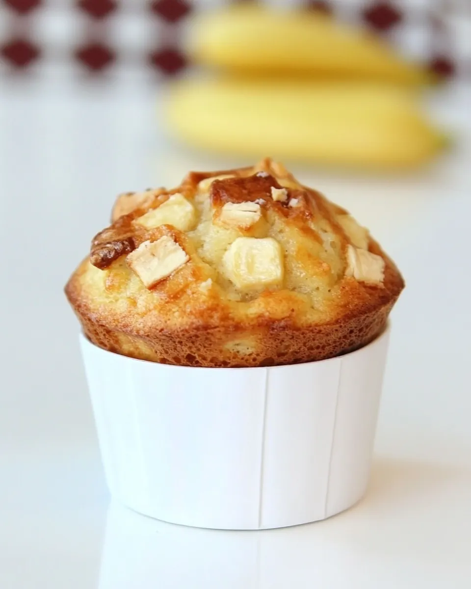 Homemade Banana Cream Cheese Muffins photo