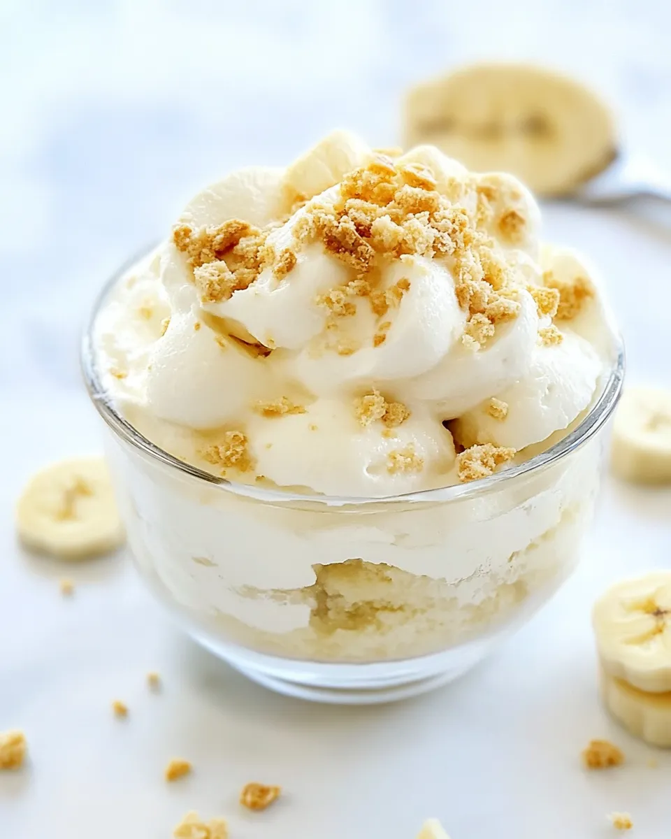 Classic Banana Cream Pie Fluff image