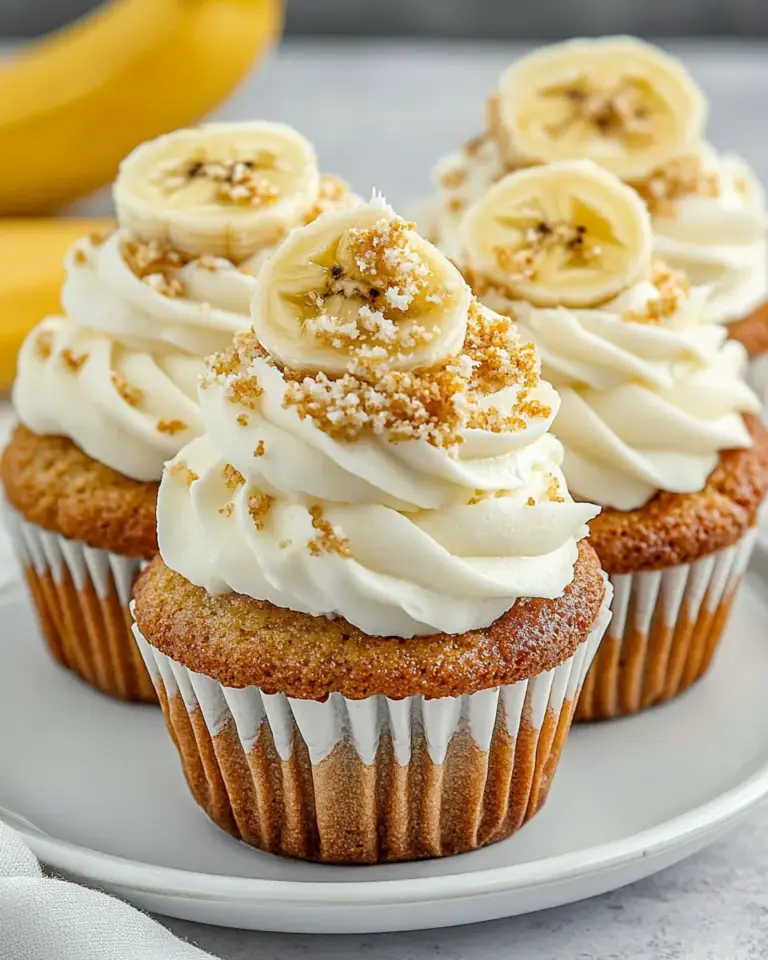 Homemade Banana Cupcakes photo