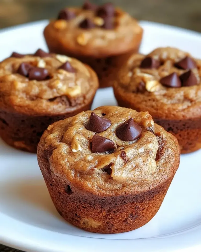 Homemade Banana Oatmeal Blender Muffins photo