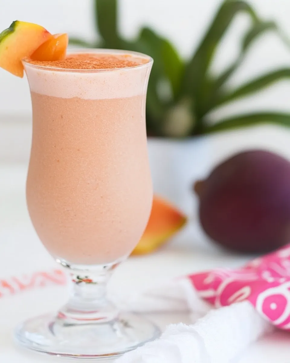 Classic Batida de Zapote (Mamey Shake) dish photo
