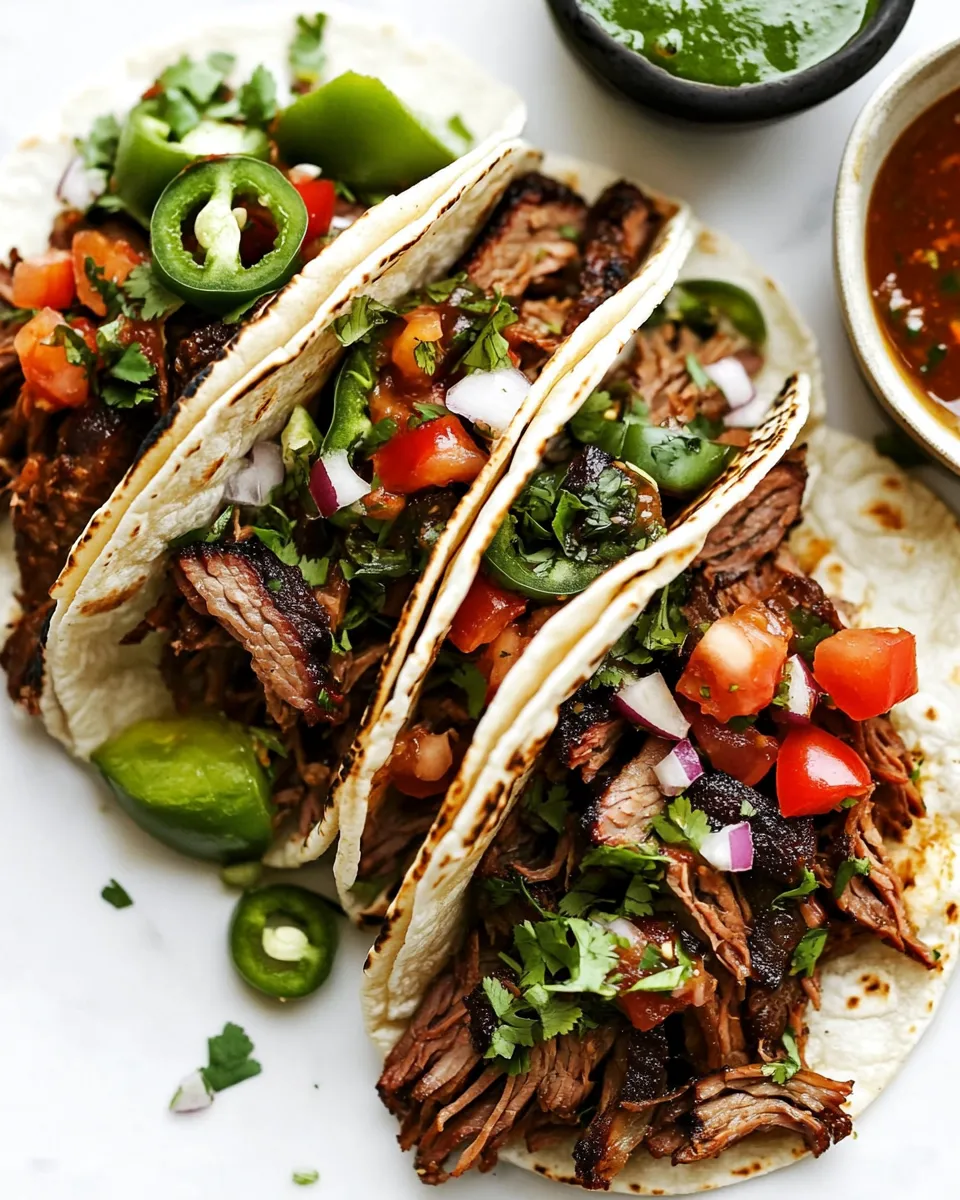 Homemade Beef Brisket Tacos photo