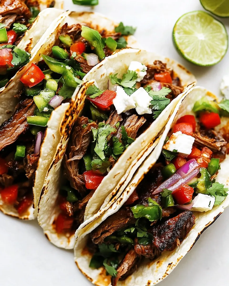 Delicious Beef Brisket Tacos dish photo