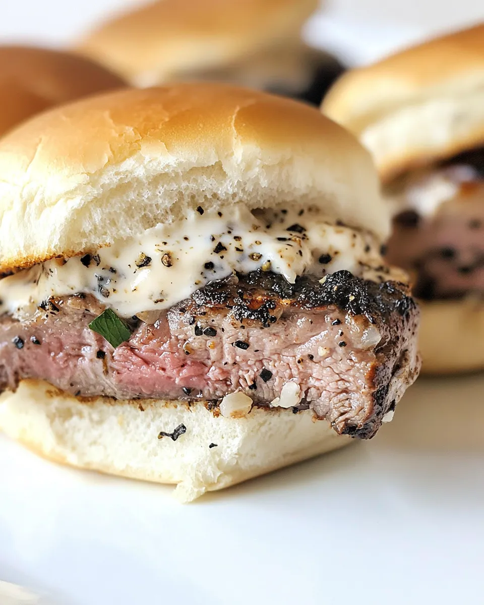 Homemade Beef Tenderloin Sliders Recipe photo