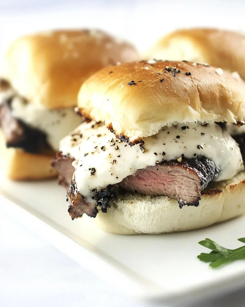 Classic Beef Tenderloin Sliders Recipe image