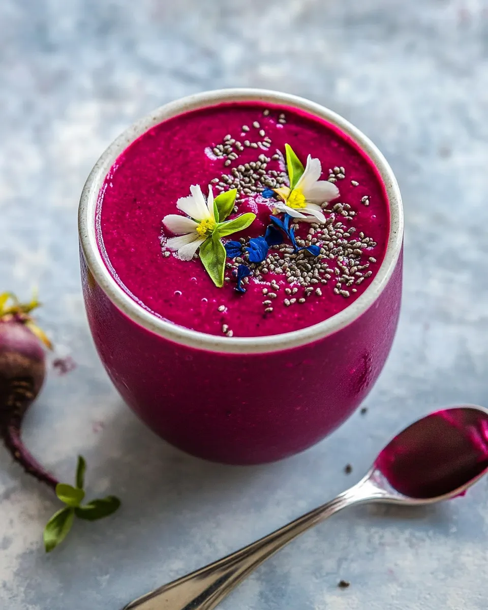 Easy Beet Smoothie recipe photo
