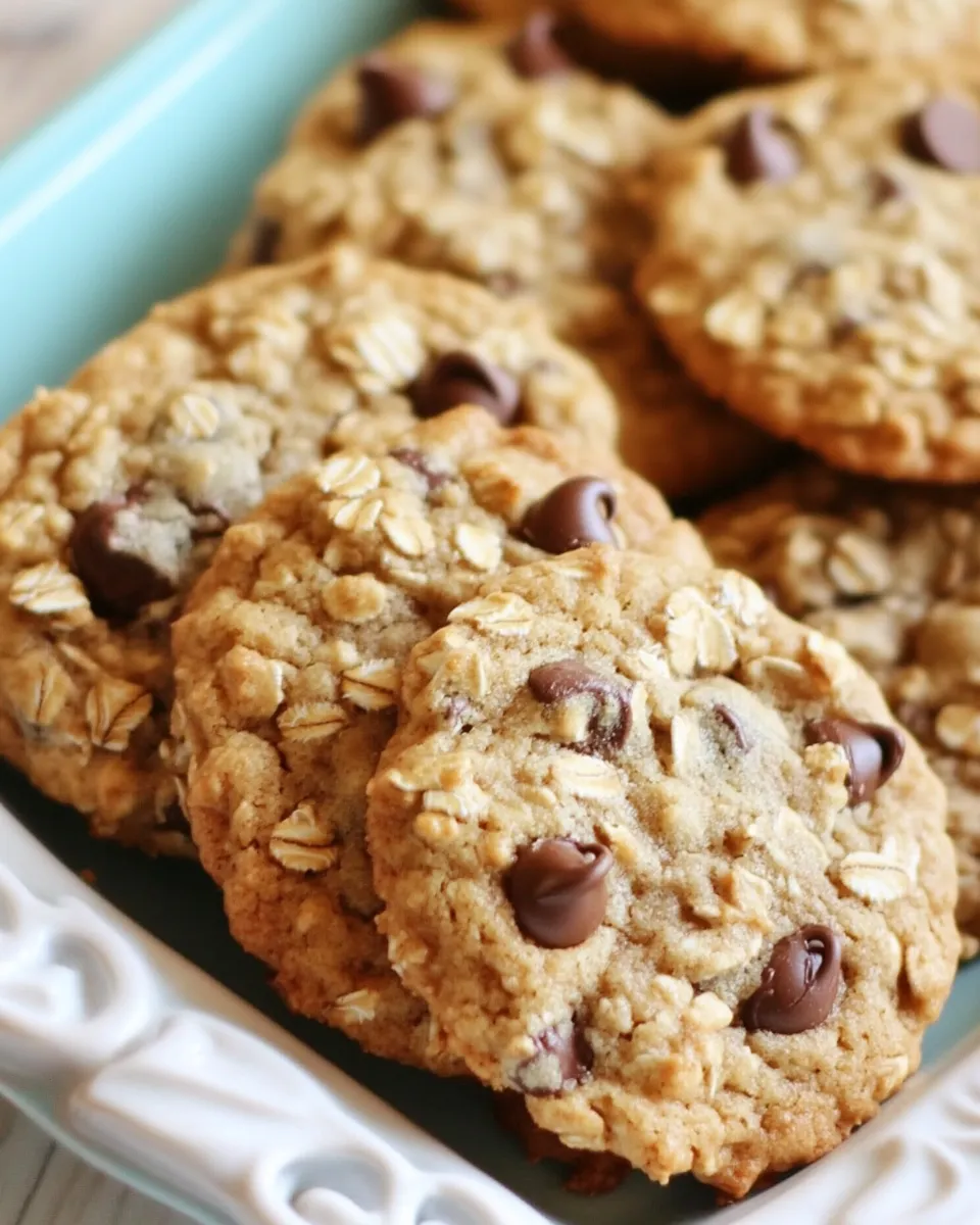 Homemade Best Bake Sale Cookies: Oatmeal Chocolate Chip photo