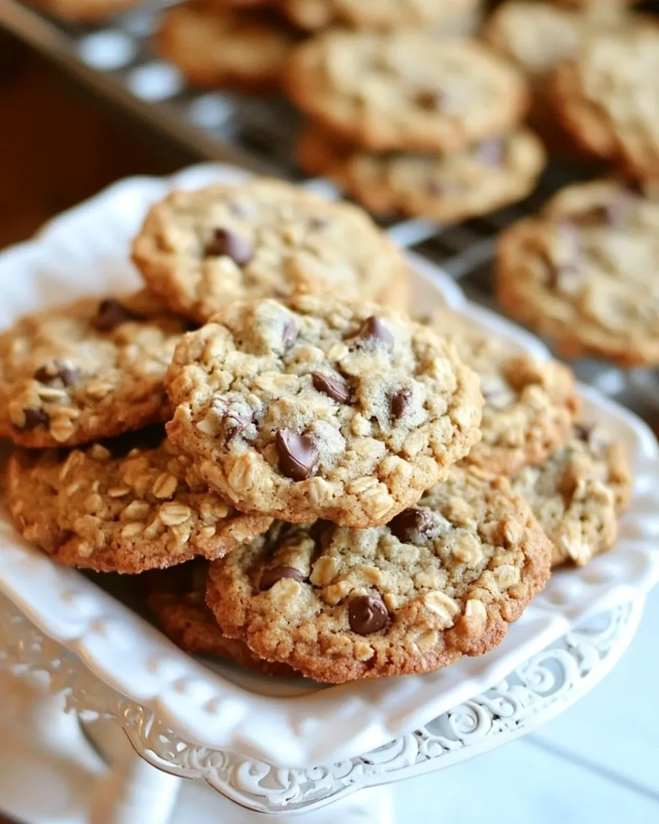 Delicious Best Bake Sale Cookies: Oatmeal Chocolate Chip dish photo