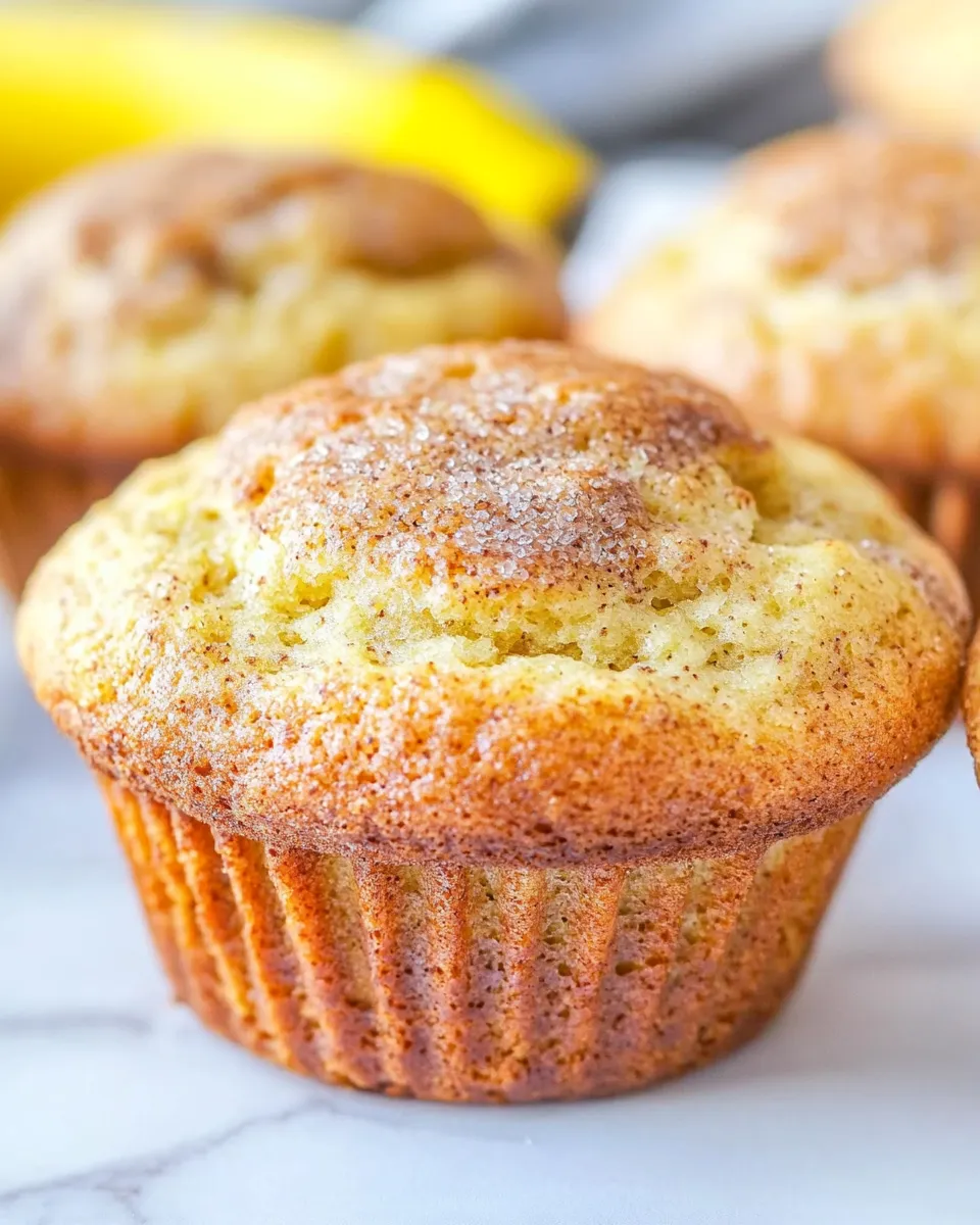 Classic Best Banana Muffins Recipe image