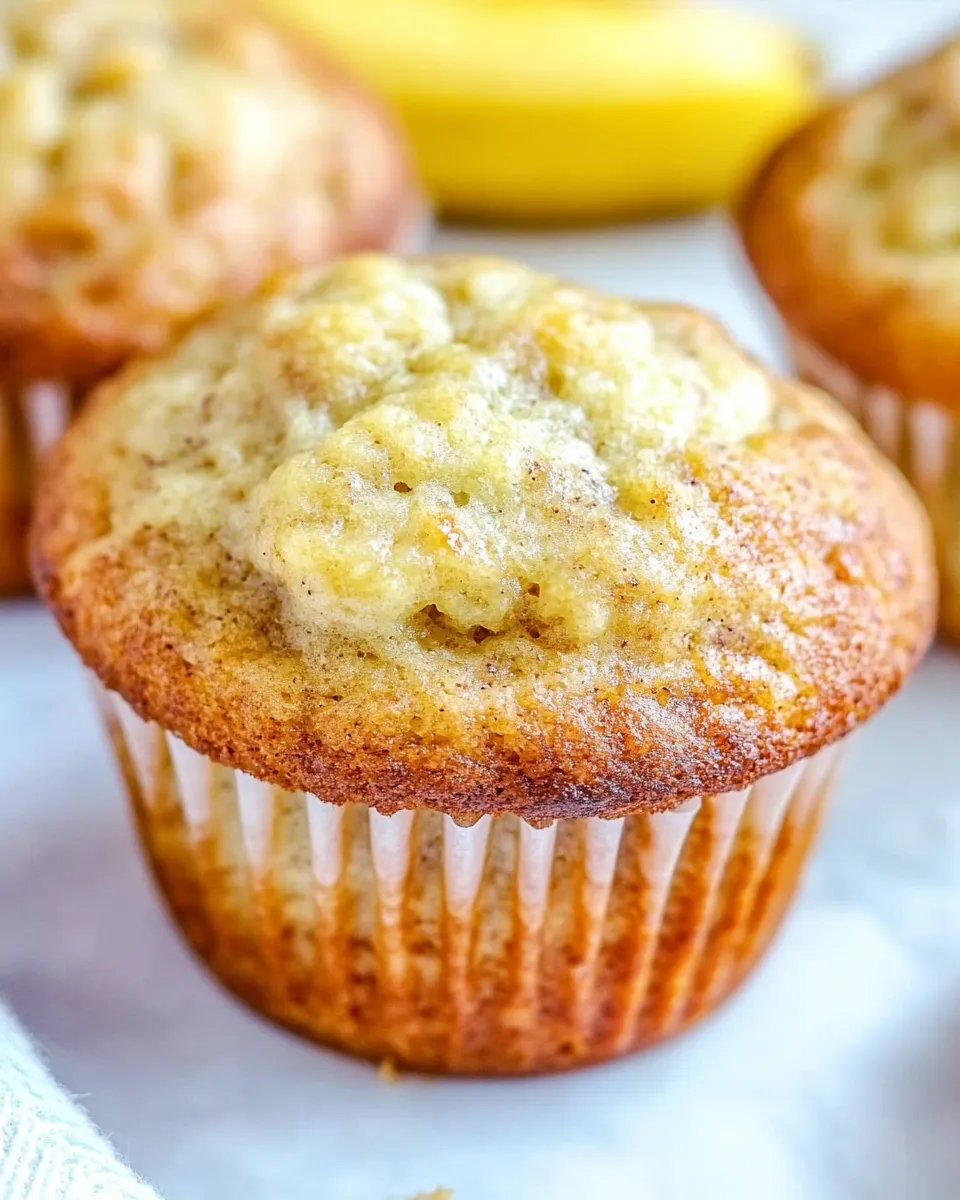 Easy Best Banana Muffins Recipe recipe photo