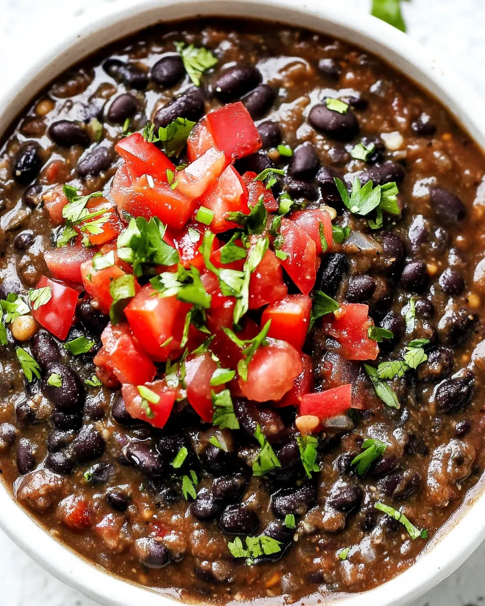 Delicious Best Black Bean Recipe dish photo