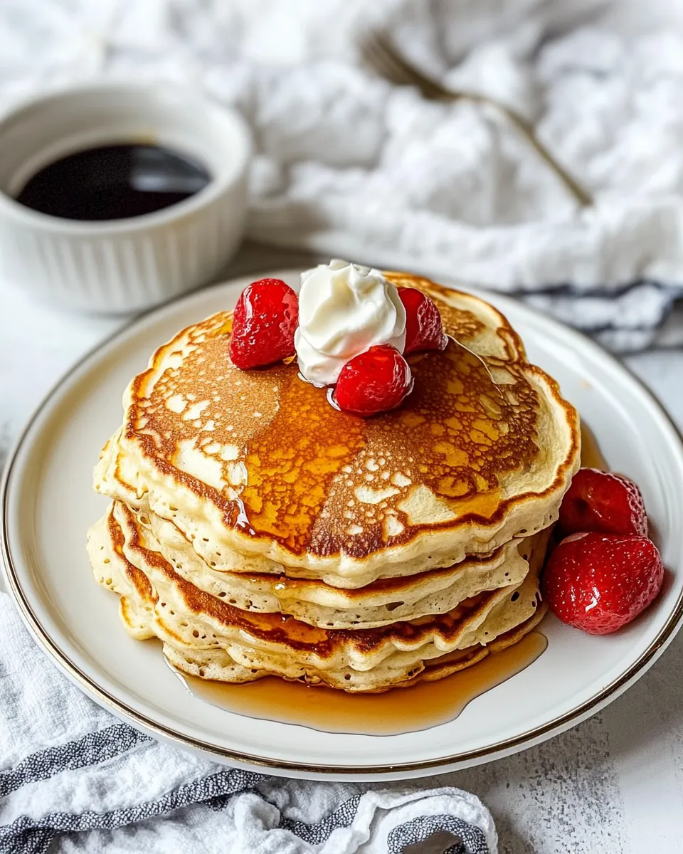 Homemade Best Buttermilk Pancakes photo