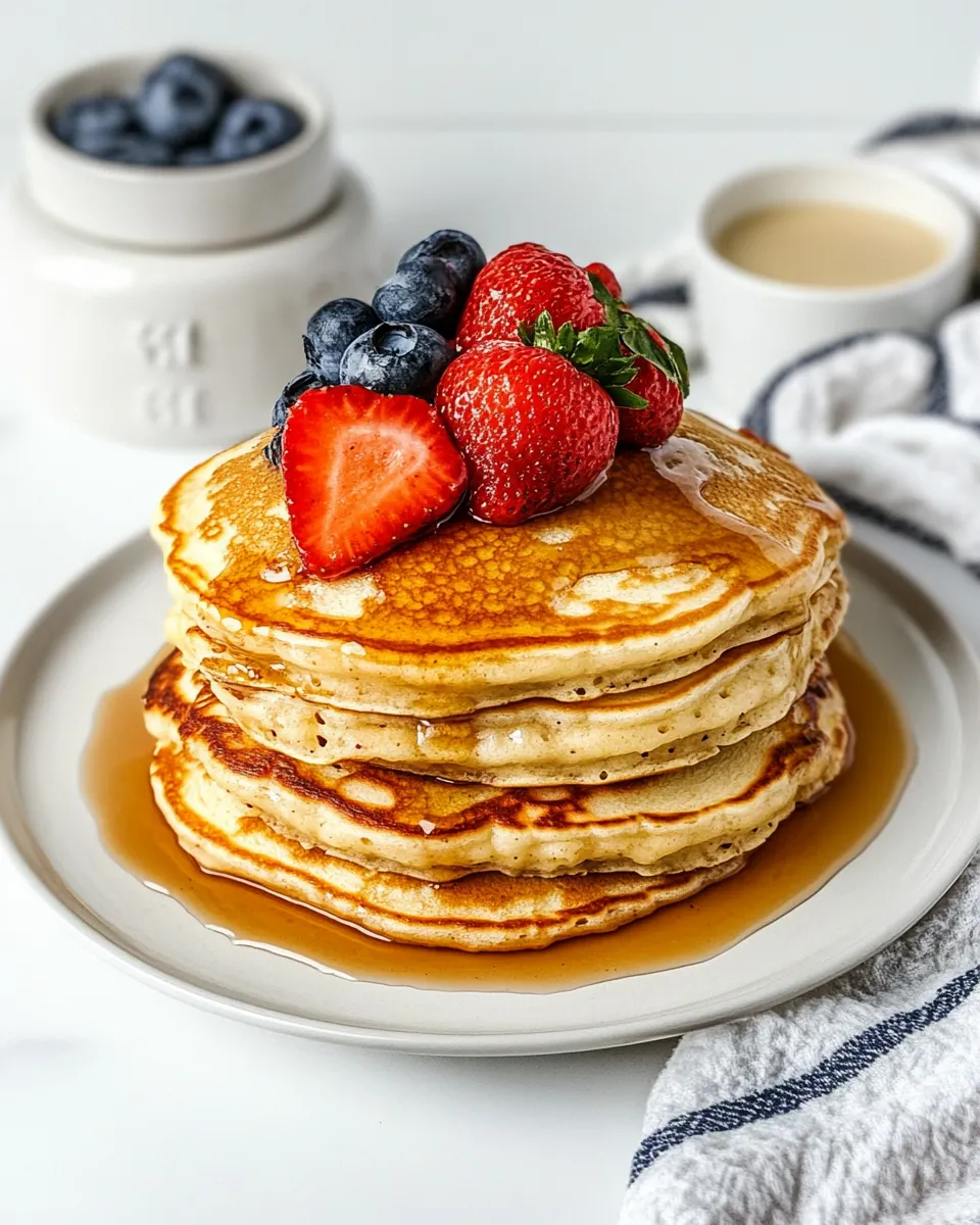 Easy Best Buttermilk Pancakes recipe photo