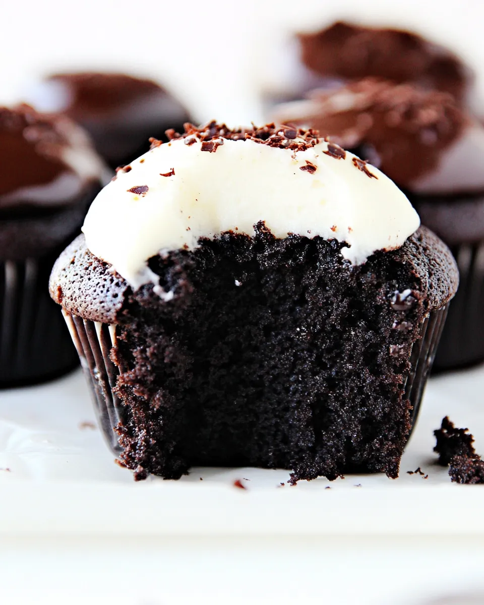 Easy Best Chocolate Cupcakes Recipe recipe image